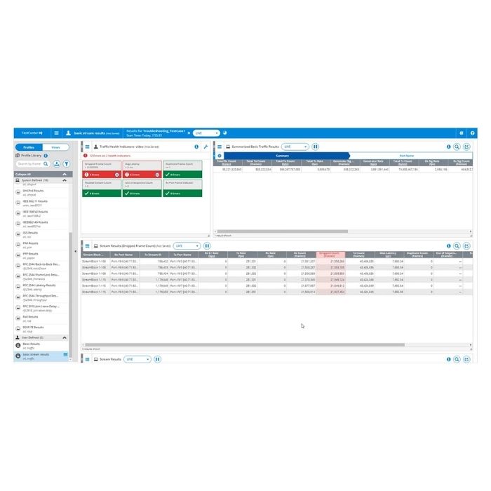 VIAVI  TestCenter Software